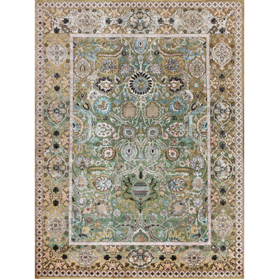 NEOV4834RGRCM Hand Knotted Oriental Area Rug