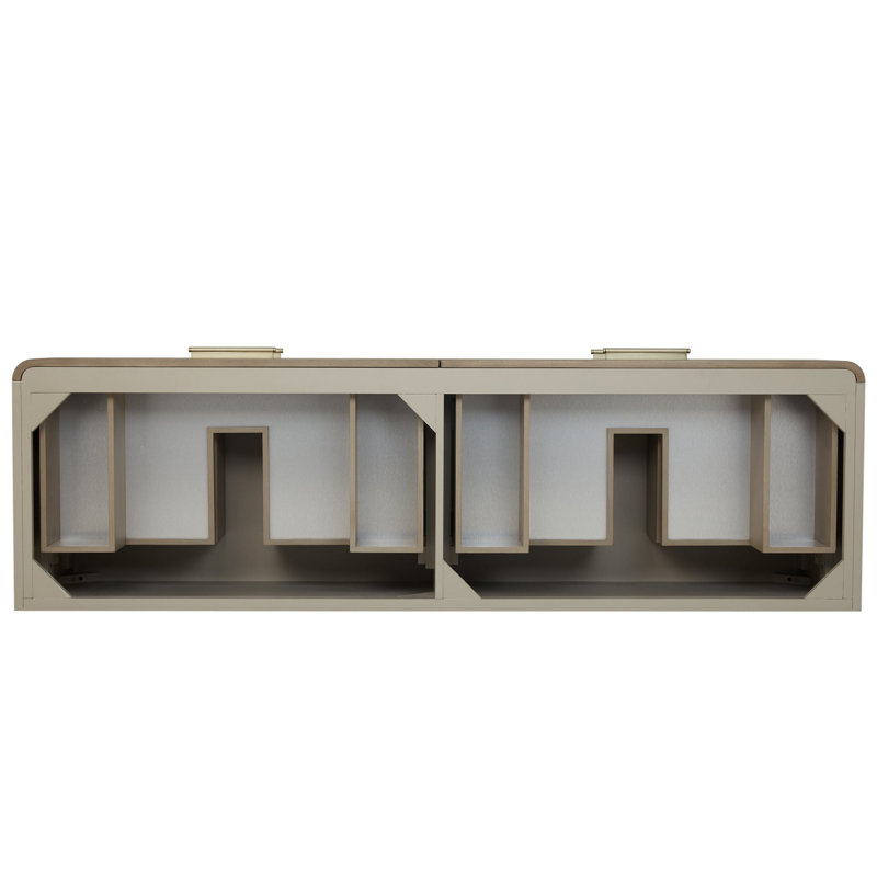 Lucian 72'' W Double Bathroom Vanity Base
