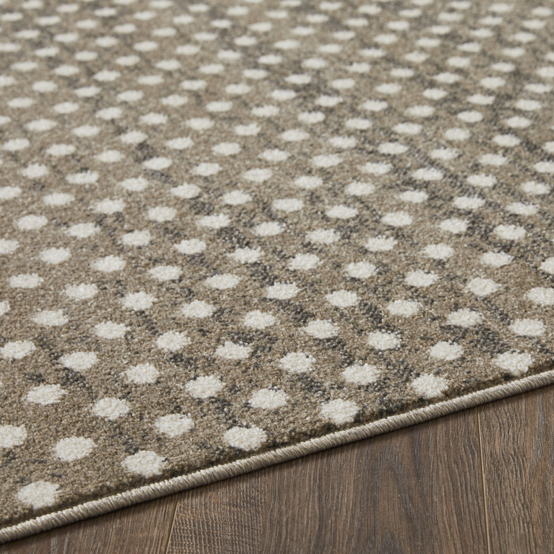 Aqiilah Performance Geometric Indoor Rug, Rectangle 9'10" x 12'10"