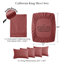 Ensemble de draps 6 pièces Southwest Fine Linens Vilano Springs-1045054831-1045054874