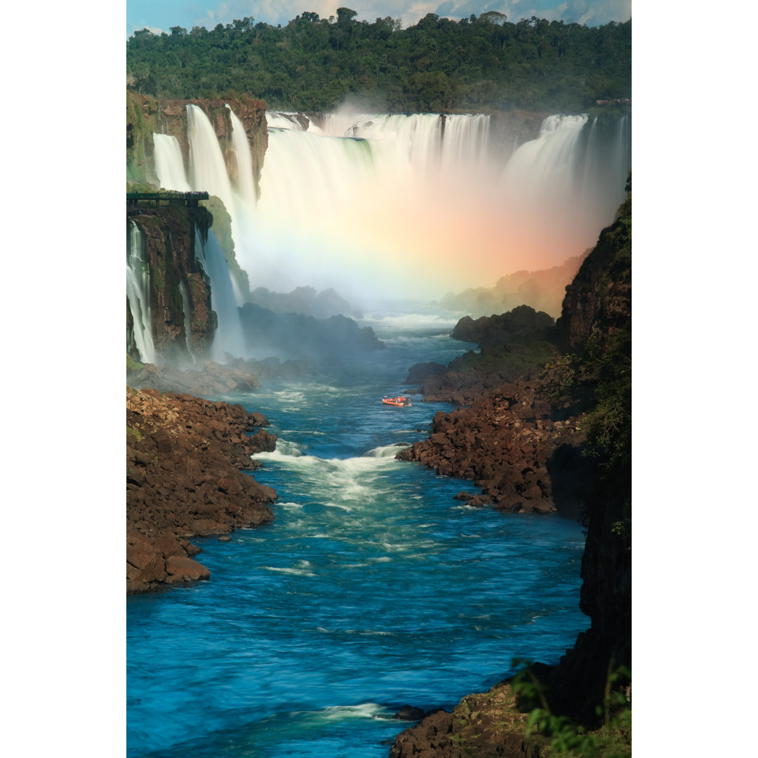 Iguazu River Falls by Gcoles - Druck