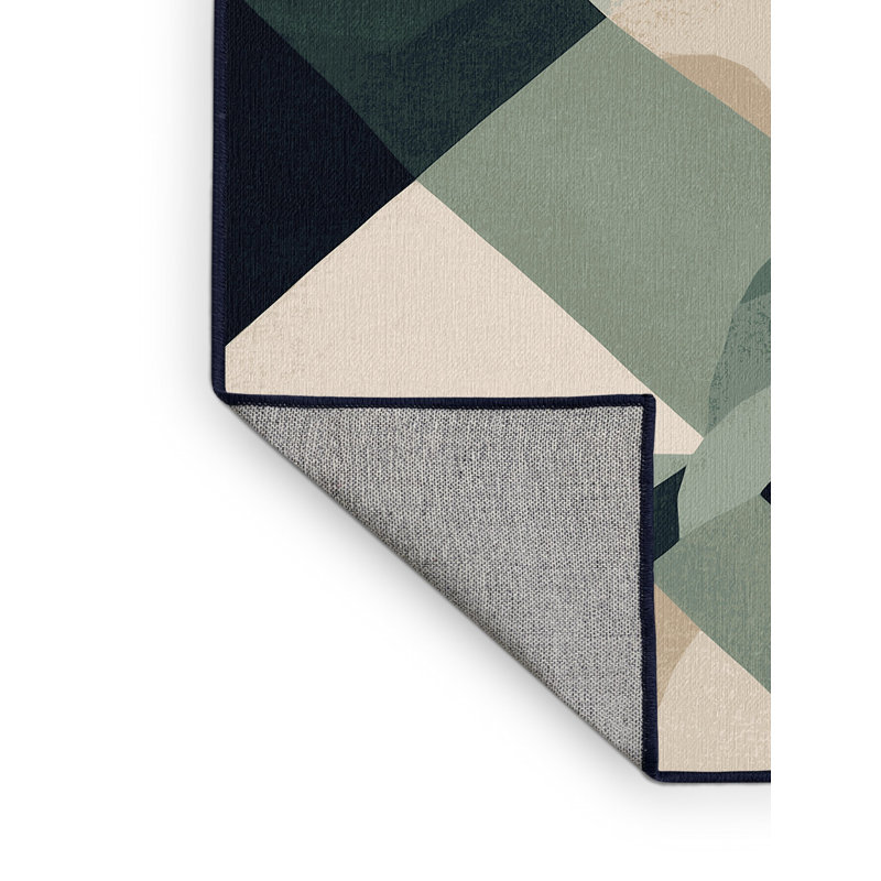 Aurora Reflections Rug, Round 3'