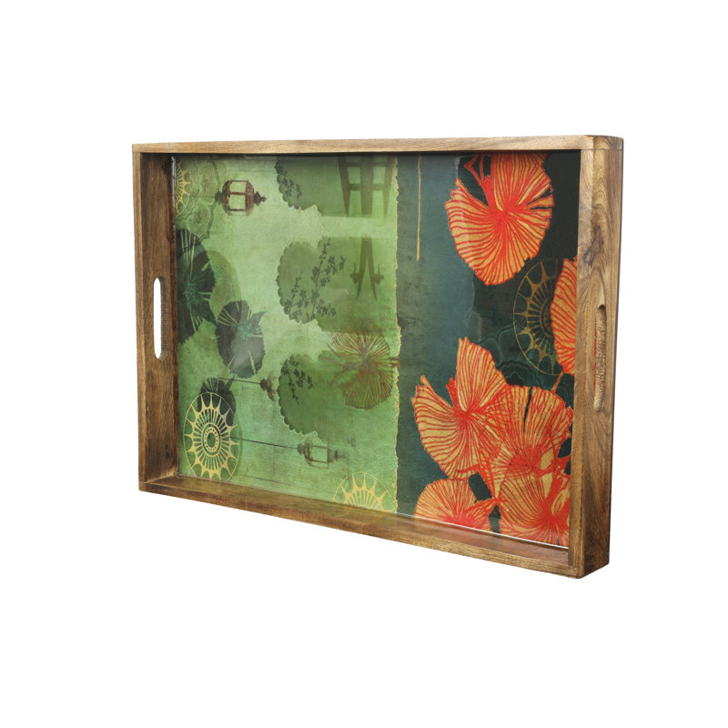 Plateau en bois Dorislee - ensemble de 3