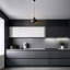 Luminaire suspendu simple en métal