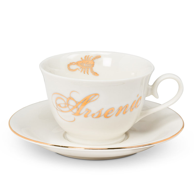 Tasse et soucoupe Arsenic