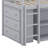 Twin Size Loft Bed With Drawer, Shelf Cabinet And Pulling -Out Desk-110317178