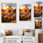 «Gopped Essence Poppies In Radiant Glow I», art mural coquelicots-100406068-134139076