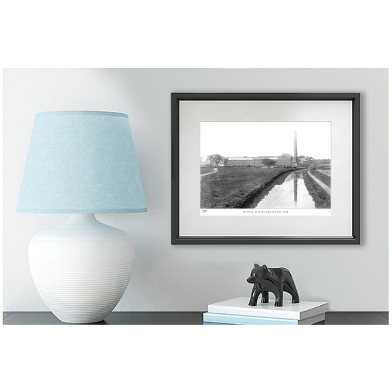 Hadley, Castle Car Works 1902 by Francis Frith - Single Picture Frame Print, 60cm H x 80cm W x 2.3cm D