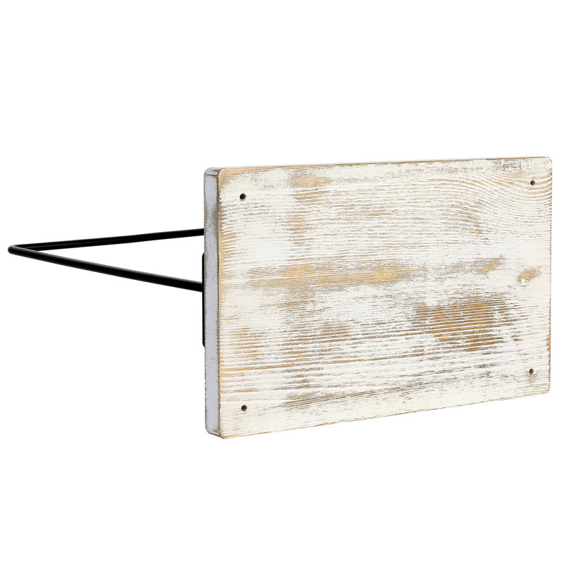 Wall Mounted Multi-Use Sports Rack, White Washed