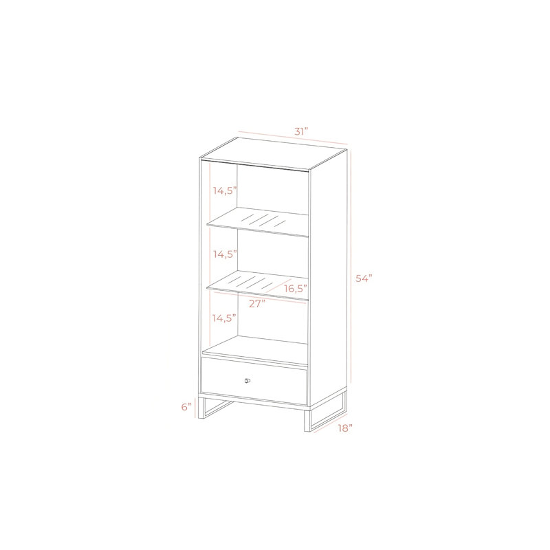 Dining Cabinet, White Gloss