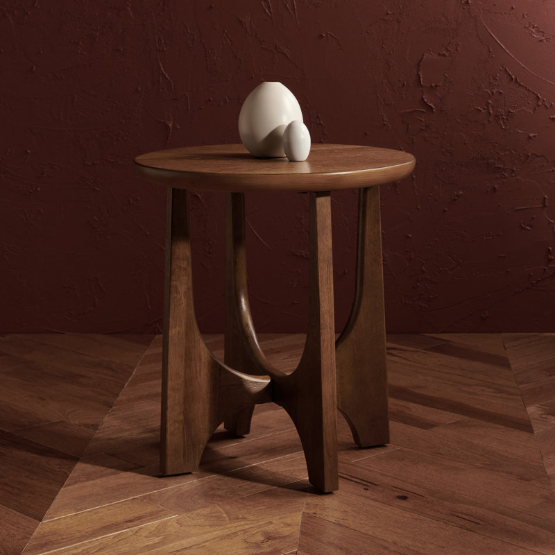 Brooklyn End Table, Medium Oak