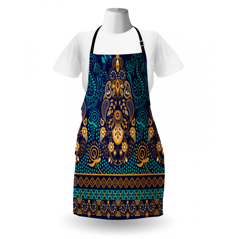 Tablier motif cachemire