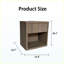 Grande table de chevet moderne moderne Mid-Century