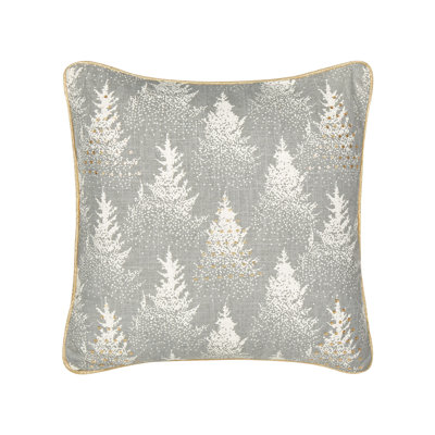 BILLBERGIA Gray Square Cushion