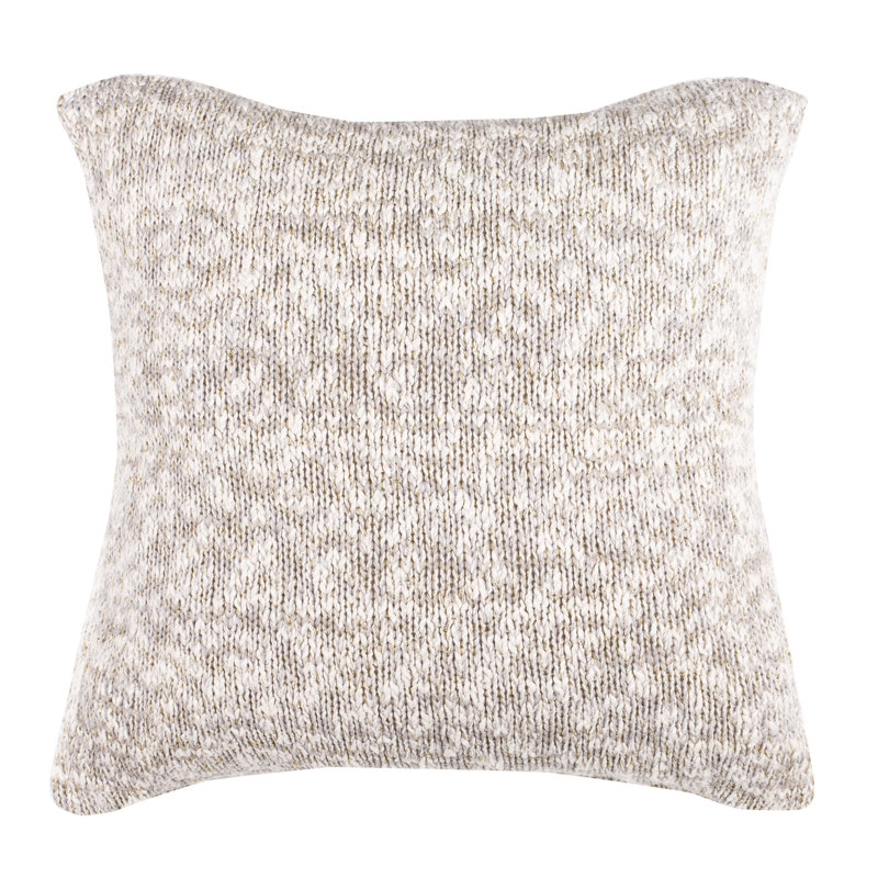 Panna Cotton Reversible Throw Pillow
