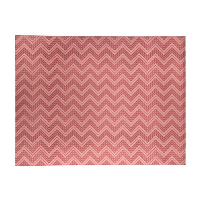 Chenille Chevron Indoor Rug