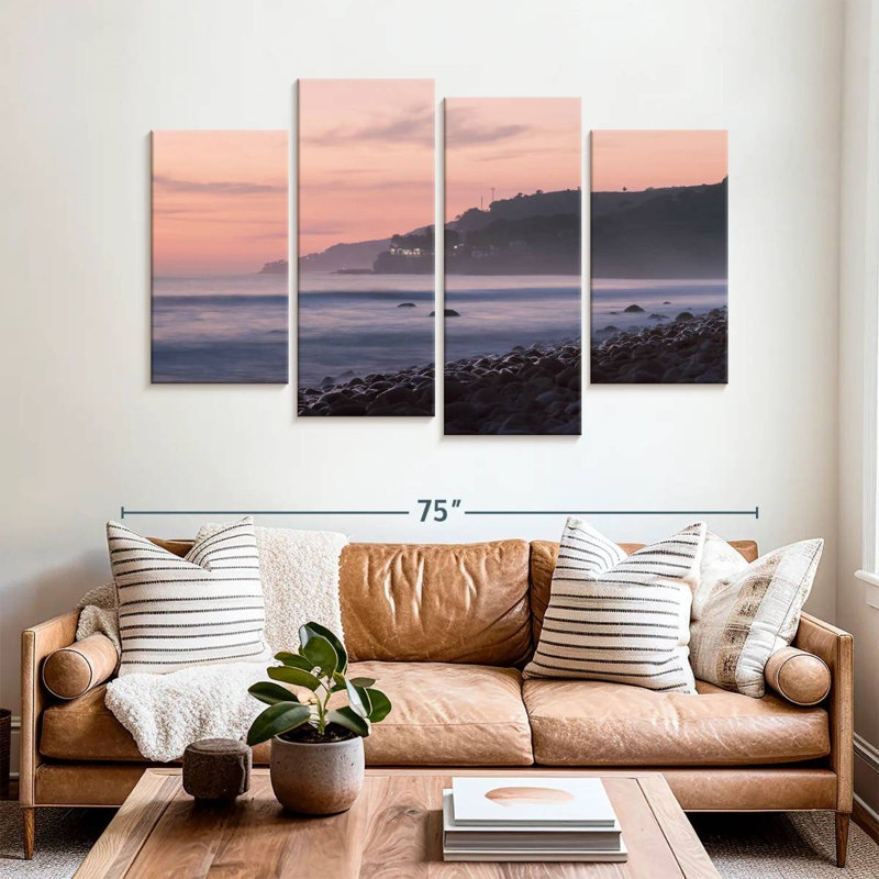 Nicci El Tunco Beach Dawn, 14" H x 24" W