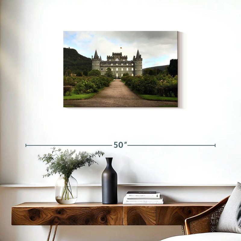 Lilie Scottish Inveraray Castle, 20" H x 30" W