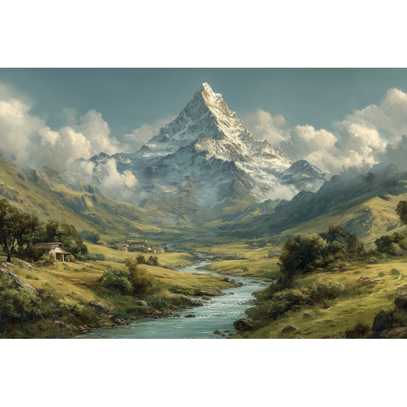 Art mural sur toile River Valley, 24 po x 36 po