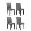 Chaises de salle à manger rembourrées Modern