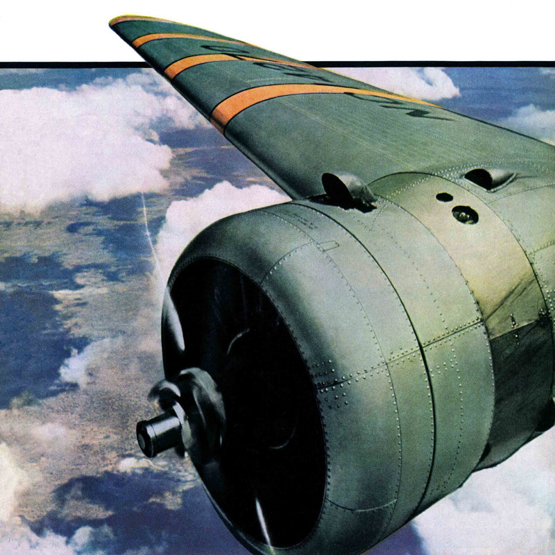 Propeller - Wrapped Canvas Print,  46cm H x 46cm W