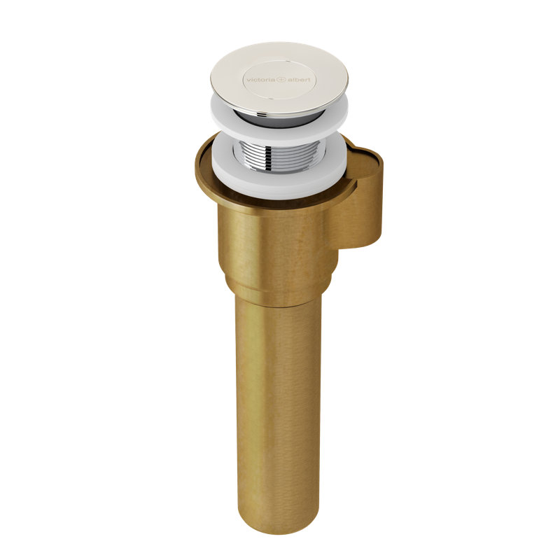IntelliDrain™ Click Clack for Sub Floor Installation Tub Drain, Polished Nickel