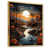 Gold Floater Framed