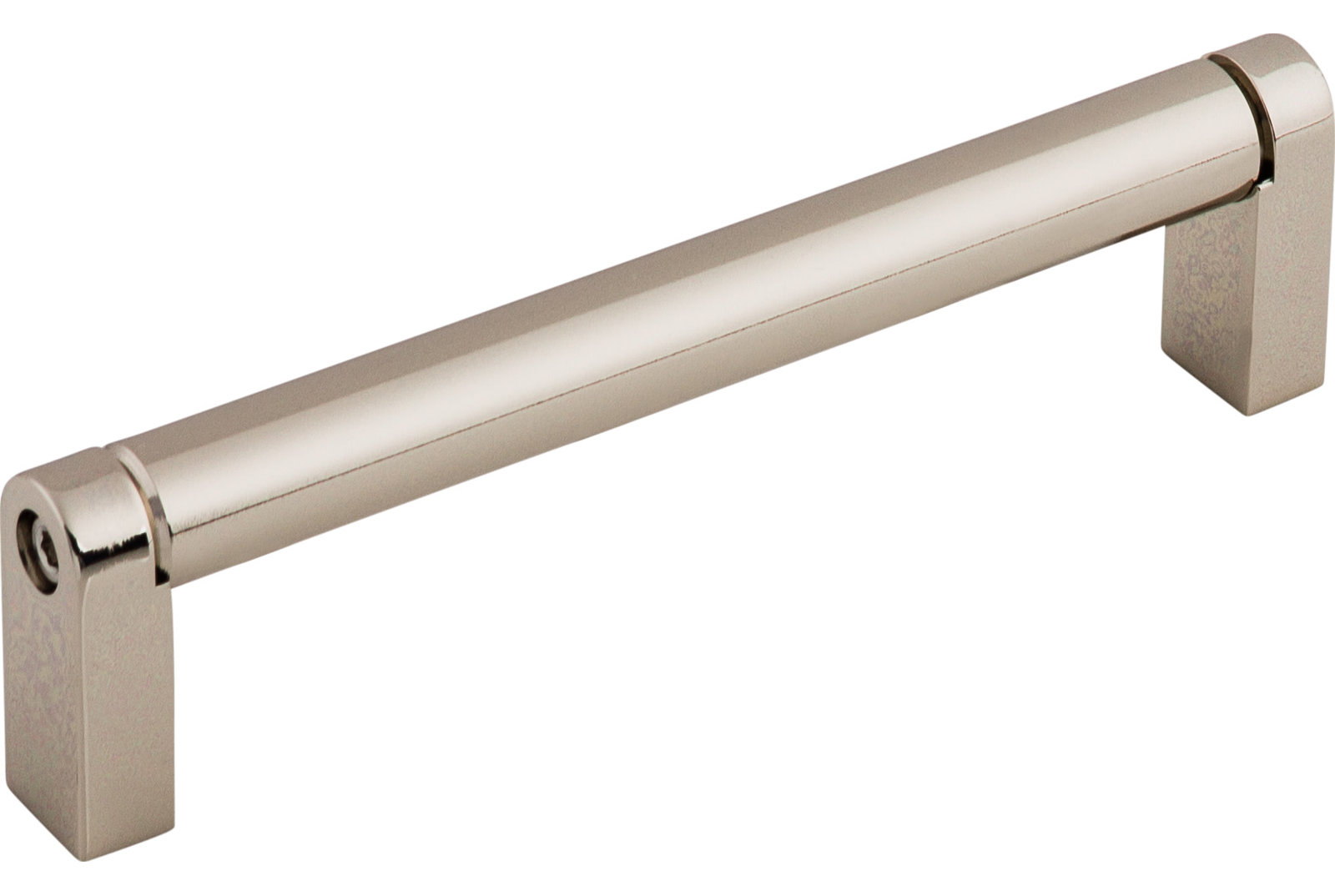 Pennington Bar Cabinet Pull, Polished Nickel, 5 1/16" Center to Center