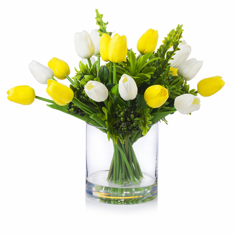 Tulip Arrangement in Vase