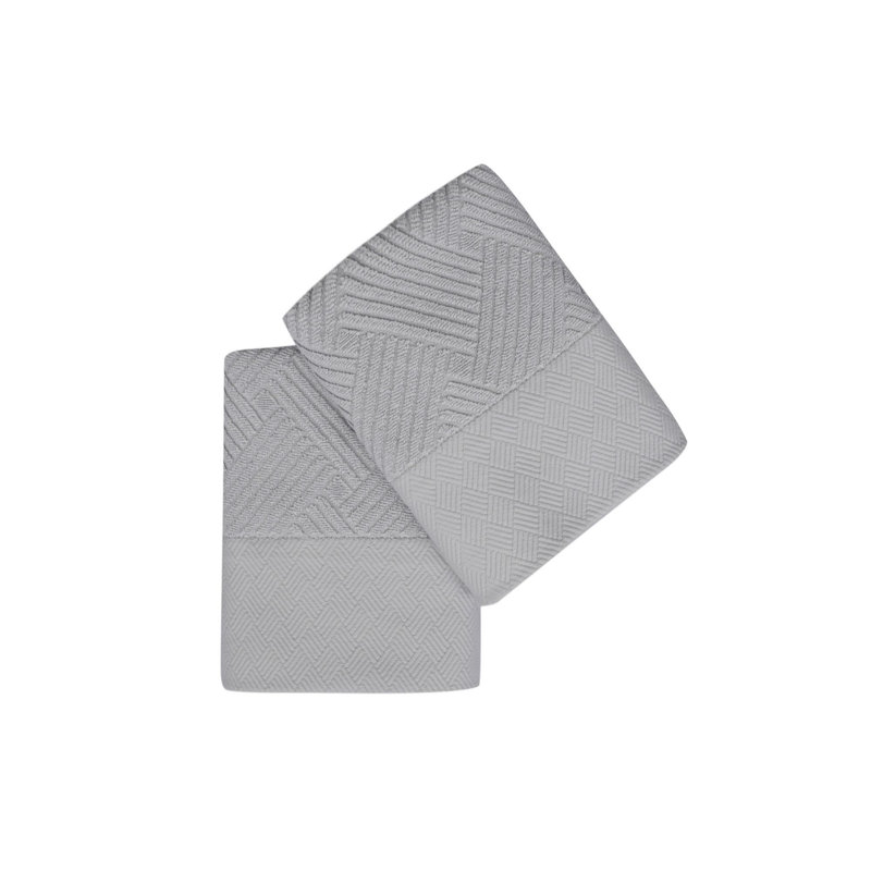 Cotton Midweight Hand Towel, Grey