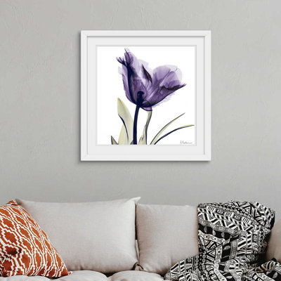 Manigault 'Purple Flower by Kiranjit Photographic Print