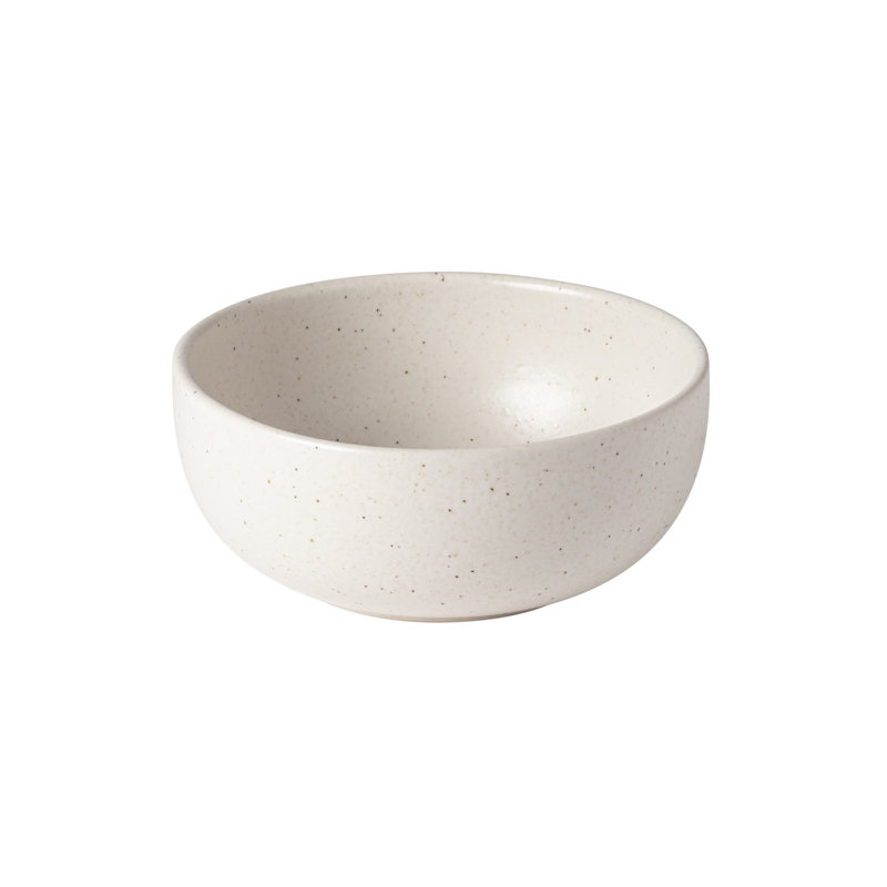 Casafina Pacifica Handmade Stoneware Dining Bowl, Vanilla