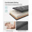 Banc de rangement rabattable