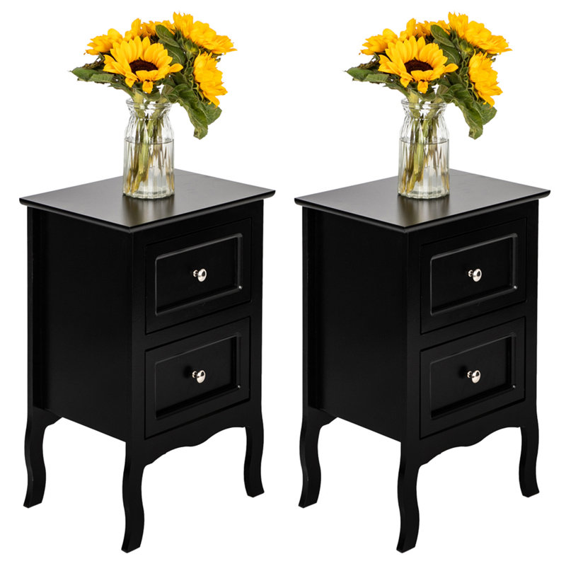 Fetuuaho 16'' W Nightstand, Black