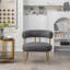 Fauteuil en polyester mélangé-1883466083