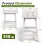 Tabouret de comptoir de cuisine Backless-778717201-773046084