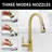 Touchless Kitchen Faucet With Pull Down Sprayer-123037777