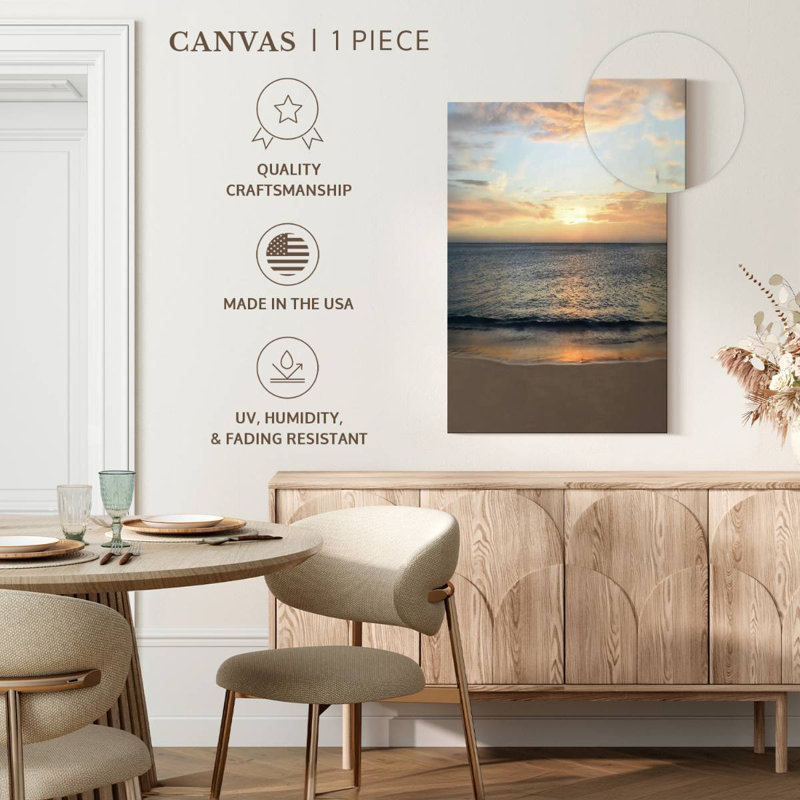 Gillard Calm Seas Horizon, 39" H x 26" W