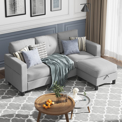 Nathasa 2 - Piece No Assembly Required Upholstery Sofa Free Combination Sofa