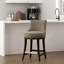 Tabouret de bar en chenille Lucia-113050972-113050974-128620582