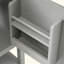 Meuble-lavabo de salle de bain avec lavabo, armoire de salle de bain avec porte à fermeture douce, support de rangement et tablette ouverte (robinet non inclus) (robinet non inclus)-585593944