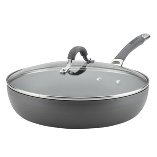 Cooks Standard 12 inch Fry Pan with Dome Lid Multi-Ply Clad Stainless Steel