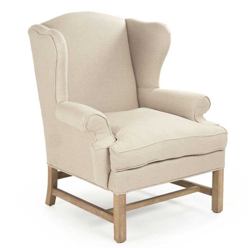 Barnicle Upholstered Wingback Chair
