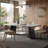 Light luxury modern rectangular dining table.-106815768
