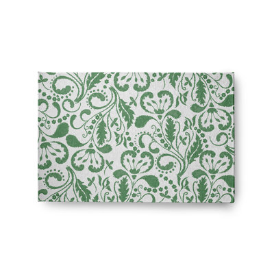 Chenille Floral Indoor Rug