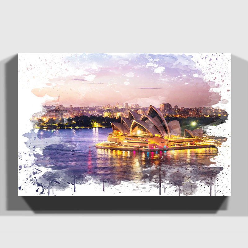 Print, Wrapped Canvas, 42cm H x 59.4cm W x 0.01cm D