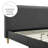 Lakeside Upholstered Low Profile Platform Bed-48320676-48320679