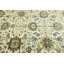 Tapis crème en laine noué à la main floral 8 pi x 9 pi 11 po Floral