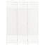 Paravent 3 panneaux, écran d'intimité pliable, séparateur de pièce 5,6 pi, cloison de séparation autoportante en fibre Wave pour pièces, maison, bureau, blanc-233532763