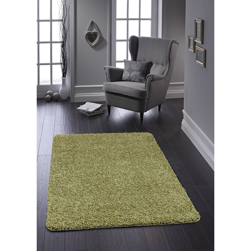 Solid Colour Shag Area Rug, Rectangle 140 x 200cm